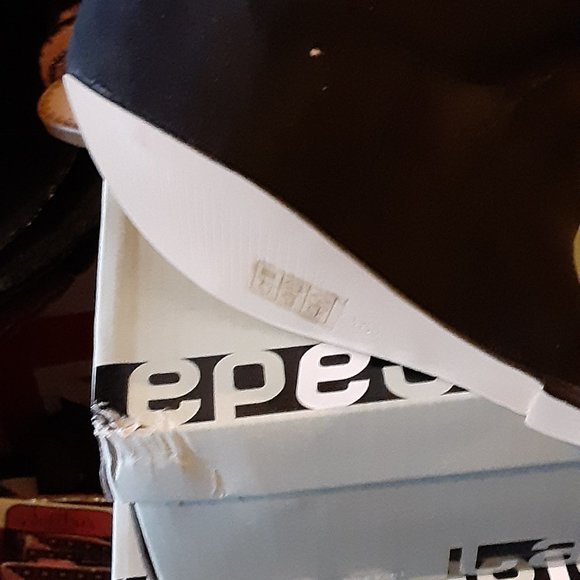 LA STRADA MYSTIQUE WEDGE PLATFORM SHOES GAGA STYLE BLACK SUEDE EURO HOLLAND - Picture 5 of 5